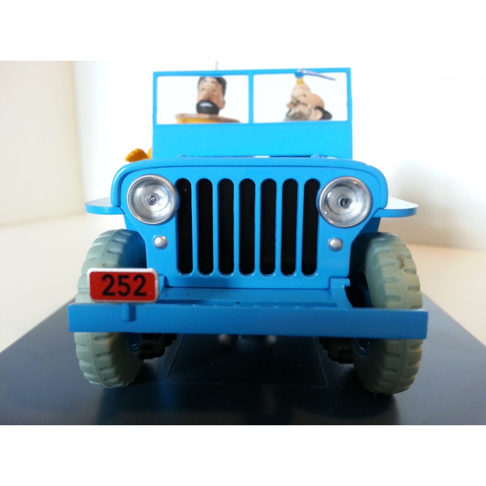 Voiture De Collection Tintin La Jeep Bleue Cj A Objectif Lune N