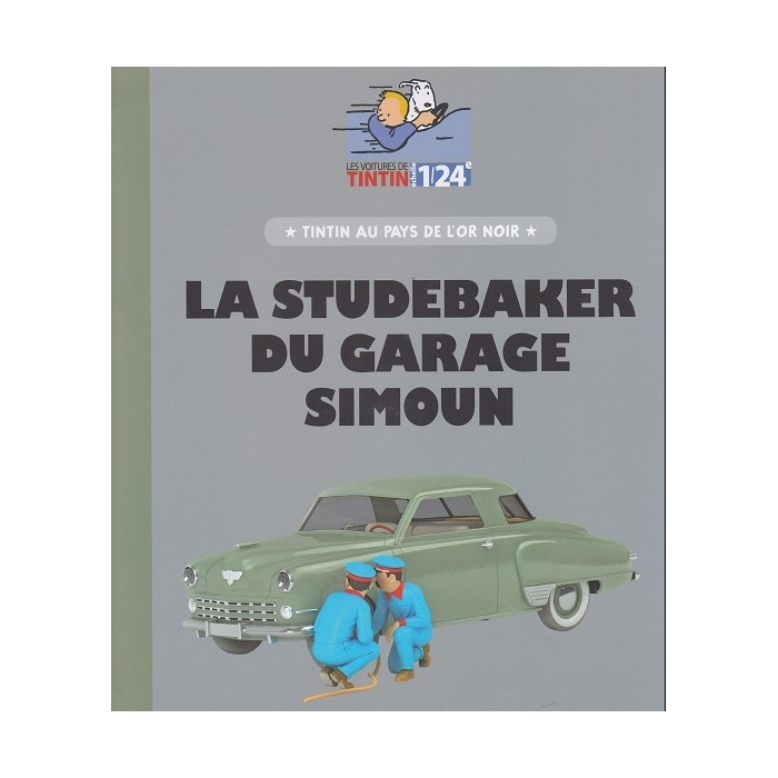 Collectible Car Tintin The Triumph Herald Black Island N