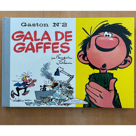 Deluxe album Editions du Grand Vingtième Gaston Lagaffe Gala de gaffes