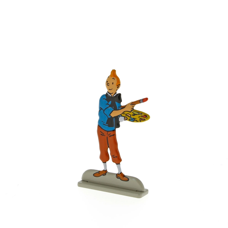 tintin metal figures