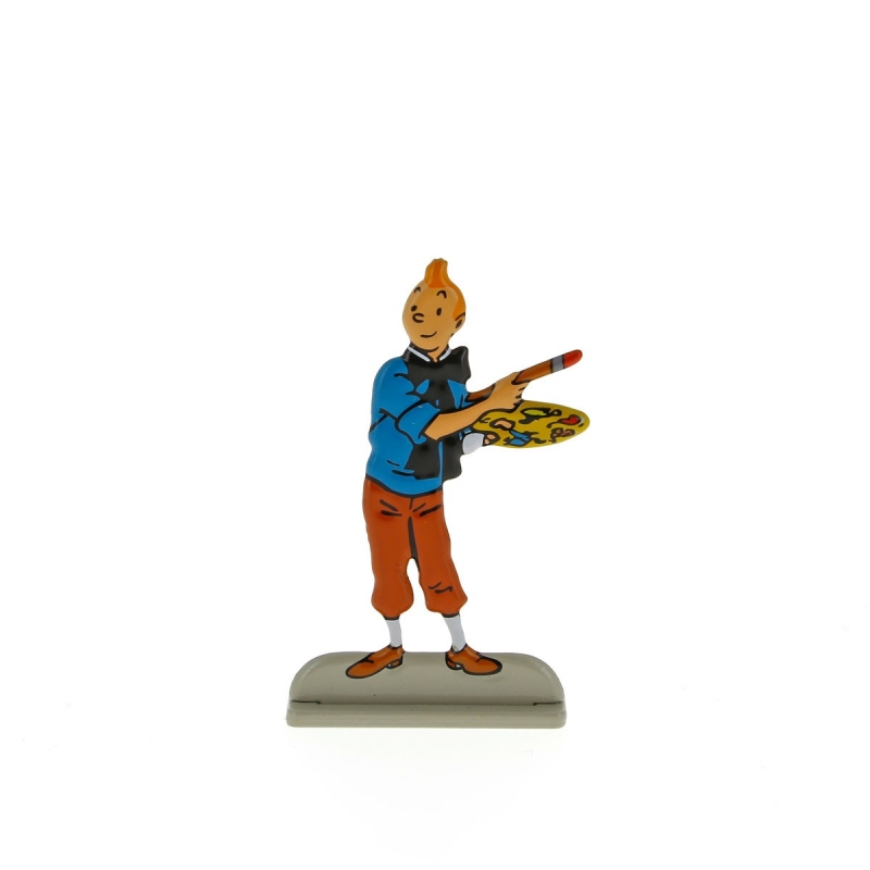 tintin metal figures