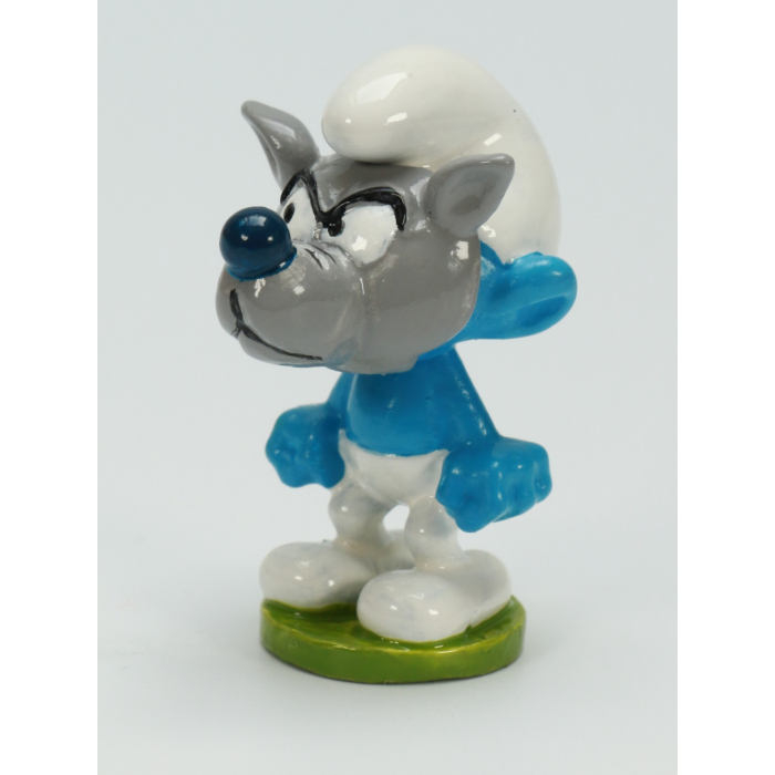 Figurine Pixi Les Schtroumpfs Le Petit Loup Schtroumpf