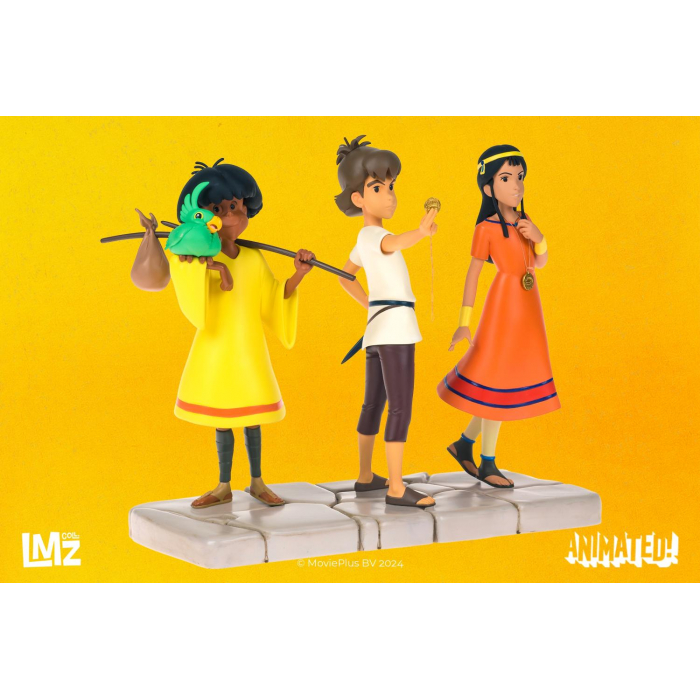 Coffret de 3 figurines collection LMZ Les Mystérieuses Cités d Or 2024