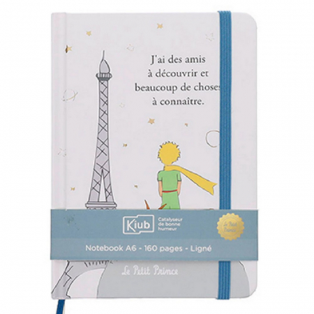 Cuaderno Libreta Kiub El Principito Maleta Zorro Y Torre Eiffel 10