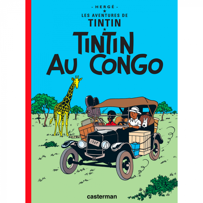 Figurine Tintin et Milou Congo