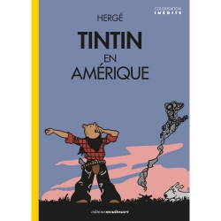 Album The Adventures of Tintin T3 - Tintin in America color version (2020)