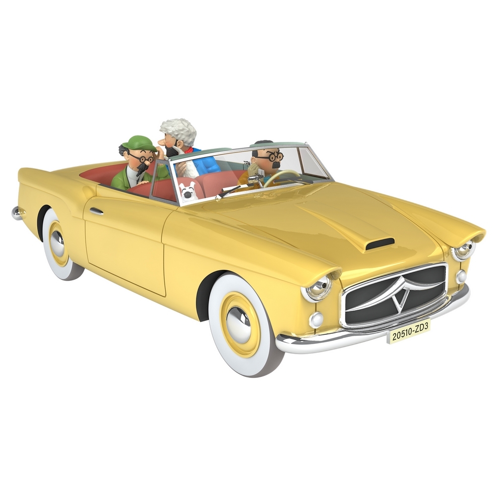 Voiture De Collection Tintin, Le Cabriolet Bordure Nº24 1/24 (2020 ...