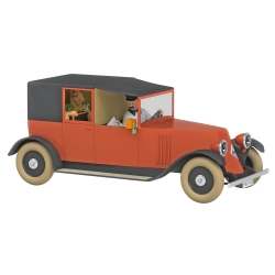 Collectible car Tintin, the red taxi Nº25 1/24 (2020)