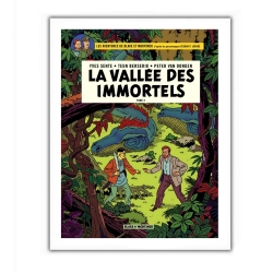 Poster offset Blake and Mortimer, La vallée des immortels T2 (28x35,5cm)