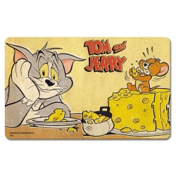 Tabla de desayuno Logoshirt® Tom y Jerry 23x14cm (Queso)