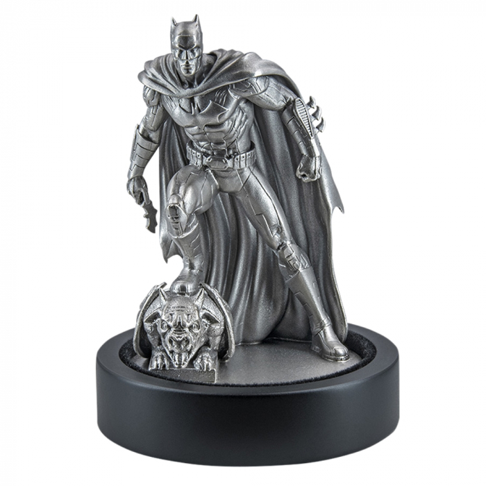 silver batman figure