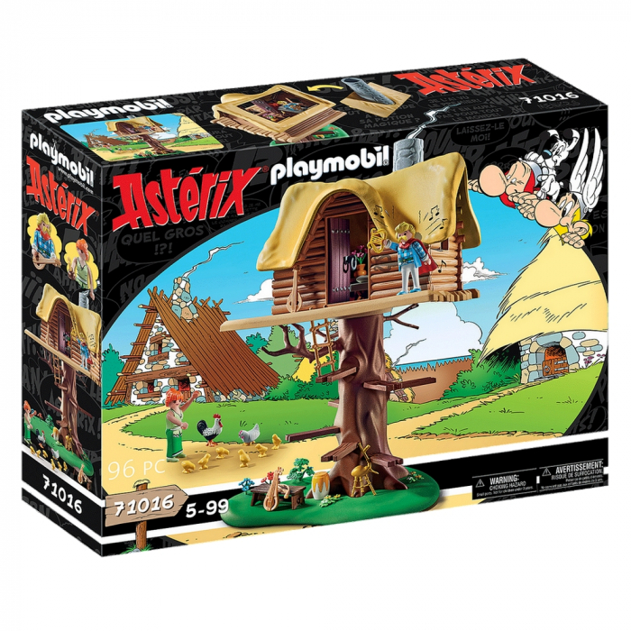 PLAYMOBIL Asterix 71266 la Cabaña de Ordenalfabetix