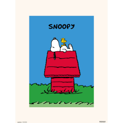 Art Print offset poster Erik Peanuts, Snoopy V2 (30x40cm)