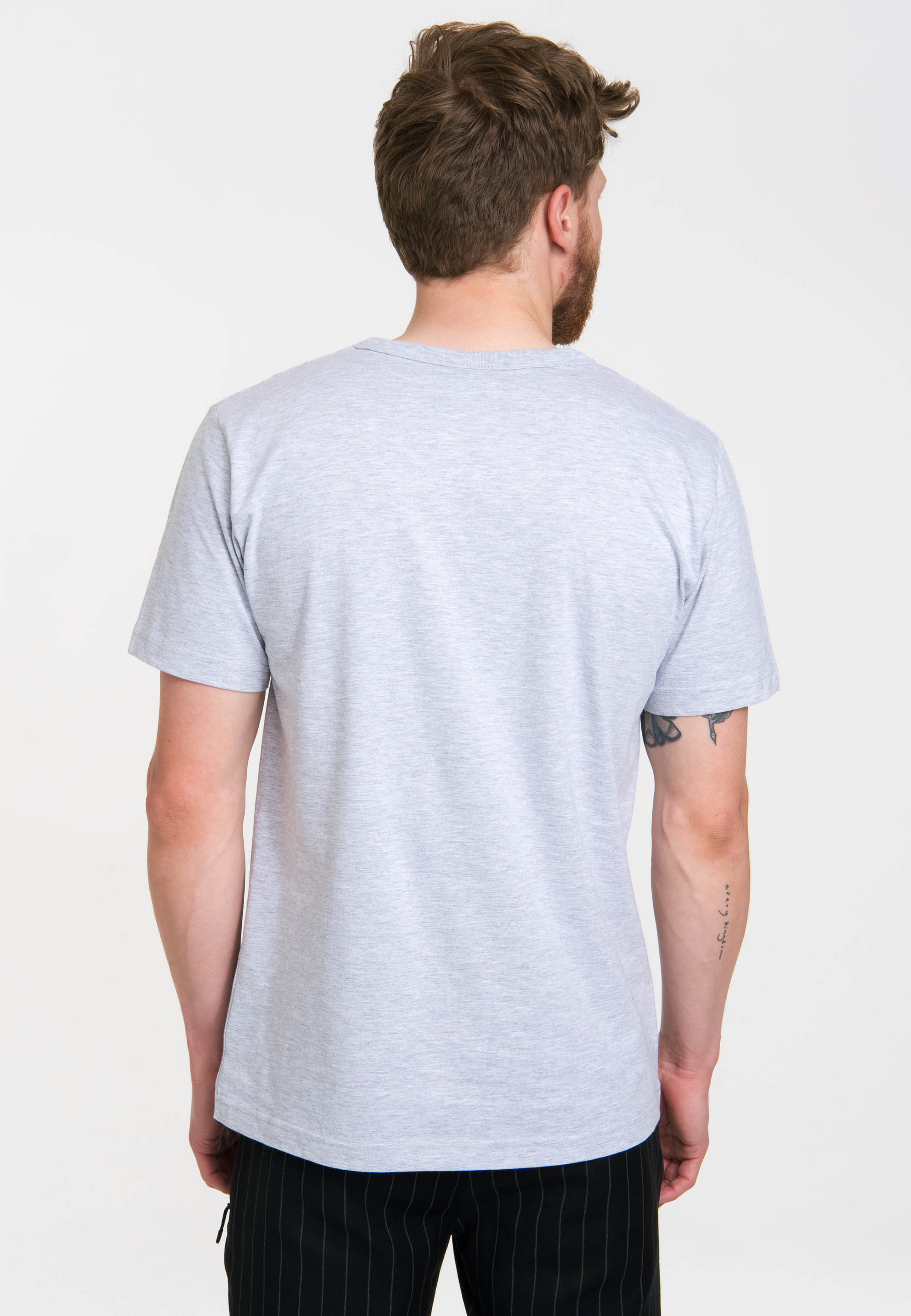 T-shirt 100% Portrait | Logoshirt® Gray) eBay cotton (Heather Asterix