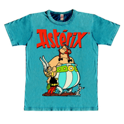 Logoshirt® cotton 100% Sketch (Black) Asterix T-shirt