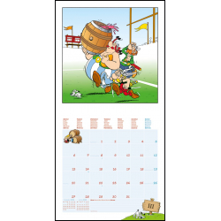 Grupo erik Line Friends 2023 Calendar 30x30 cm Green