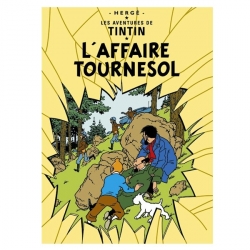 Poster Moulinsart Album de Tintin: L'affaire Tournesol 22170 (70x50cm)