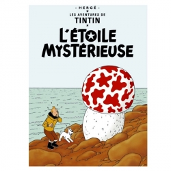 Postal del álbum de Tintín: La estrella misteriosa 30078 (15x10cm)