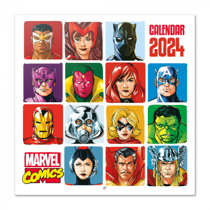 Calendar 2024 Marvel - Avengers