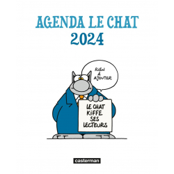 Agenda - Calendrier Drôles de chats 2024 - COLLECTIF - La