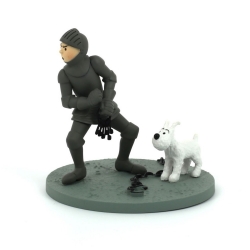 Collection Box scene / Figurine Tintin in armour Moulinsart 43105 (2010)