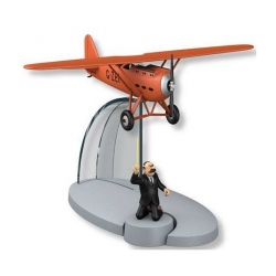 Figurine de collection Tintin L'avion rouge de Müller L'île noire 29560 (2016)