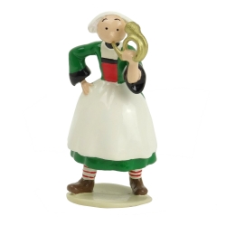 Figurine de collection Pixi Bécassine avec sa poupée 6444 (2012)