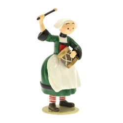 Figurine de collection Pixi Bécassine avec son tambourin 6449 (2012)
