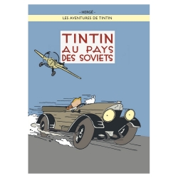 Carte postale album de Tintin: Tintin au pays des soviets 300913 (15x10cm)