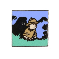 Pin's Tintin and the Leopard Man Corner (Nº251)