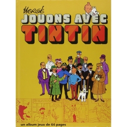 Activity Book Games The Adventures of Tintin: Jouons avec Tintin, Hergé (1991)