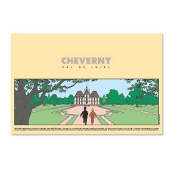 Affiche de l'Exposition Tintin au Château de Cheverny 24060 (40x60cm)