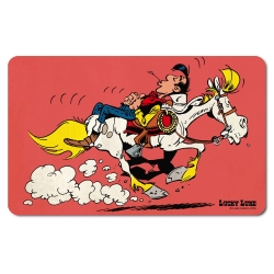 Breakfast Cutting Board Logoshirt® Lucky Luke 23x14cm (Riding On Jolly Jumper)