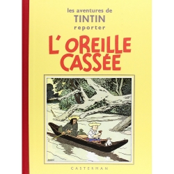 Tintin album: L'oreille cassée Edition fac-similé Black & White (Nº6)