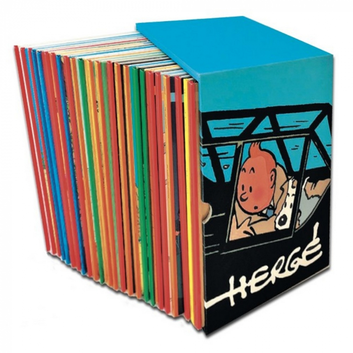 Coffret Integral 24 Albums 90eme Anniversaire Des Aventures De Tintin Es 18
