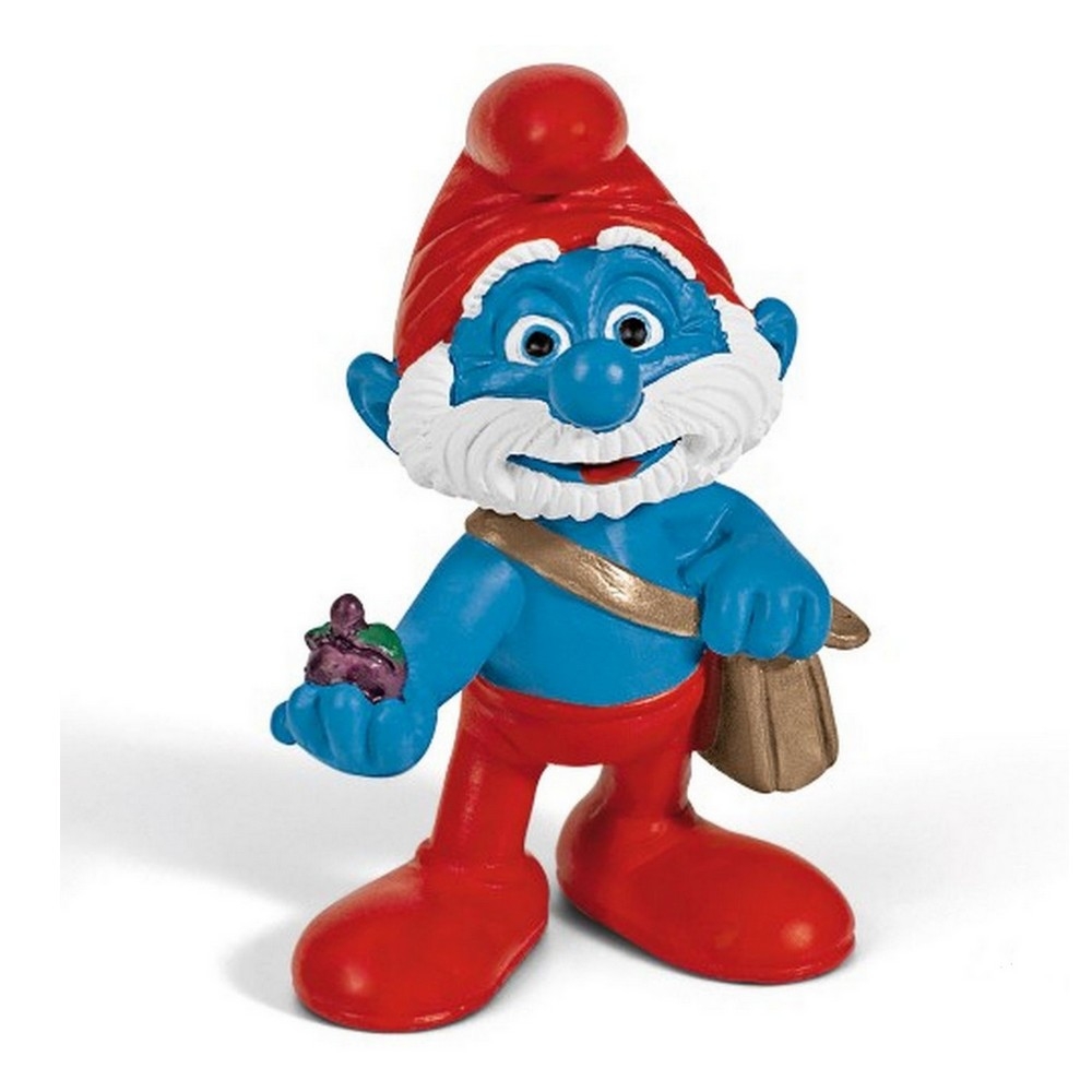 papa smurf figurine