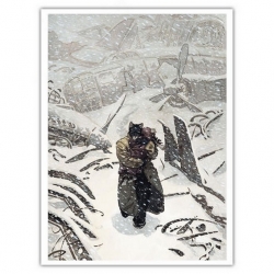 Poster offset Blacksad Juanjo Guarnido, Arctic Nation T2 (24x18cm)