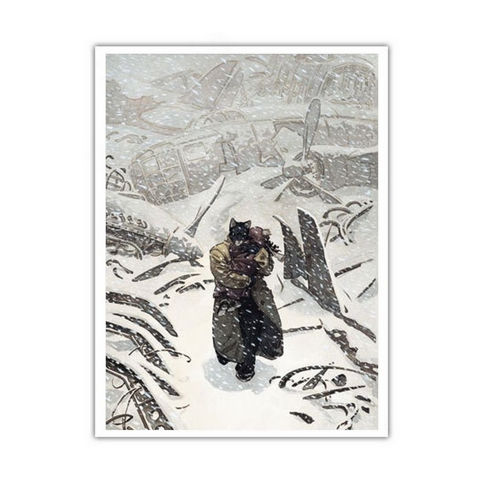 Poster offset Blacksad Juanjo Guarnido, Arctic Nation T2 (24x18cm)