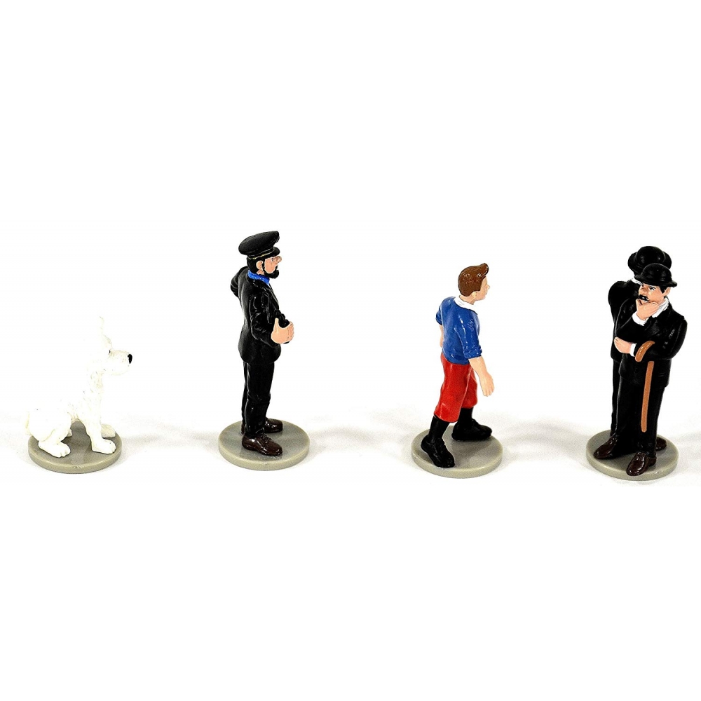 tintin and snowy figurines