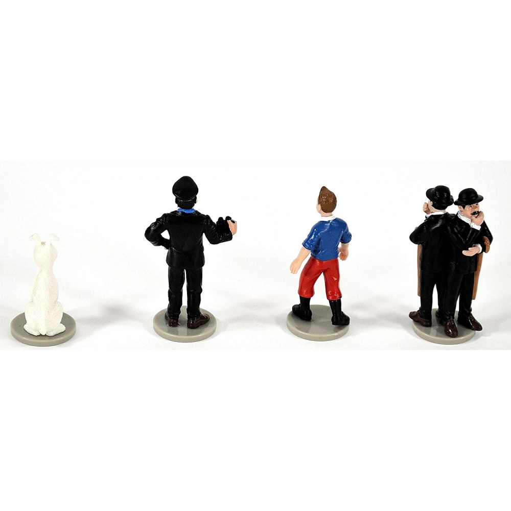 tintin and snowy figurines