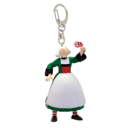 Porte-clés figurine Plastoy Bécassine portant une mouchoir 61079 (2019)