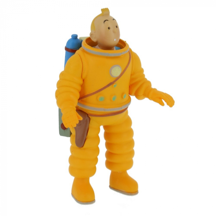 Collectible figurine Tintin in astronaut 8cm (42505)