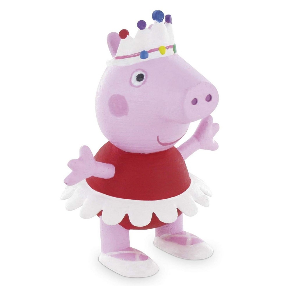 Collectible Figurine  Comansi Peppa  Pig  dancer 7cm 2013 