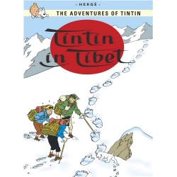 Postcard Tintin Album: Tintin in Tibet 34088 (10x15cm)