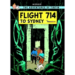 Carte postale album de Tintin: Flight 714 to Sydney 34090 (10x15cm)