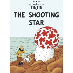 Postcard Tintin Album: The Shooting Star 34078 (10x15cm)