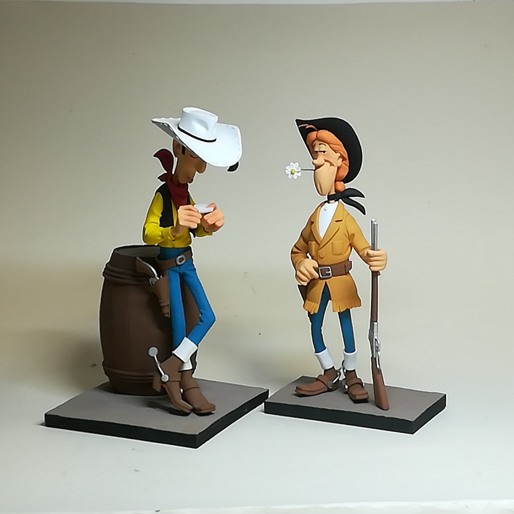 Figura de colección Fariboles Lucky Luke, Calamity Jane ...