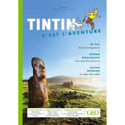Magazine Moulinsart GEO Edition: Tintin, c'est l'aventure Îles Nº2 FR (2019)