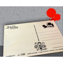 Set de 5 postales en madera colección Akimoff El pequeño Nicolás LPN020 (2019)