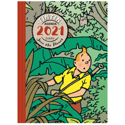 2021 Office diary agenda Tintin Save the Planet 16x21cm (24445)